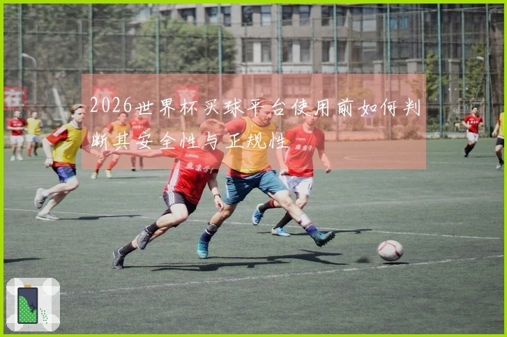 2026世界杯买球平台使用前如何判断其安全性与正规性