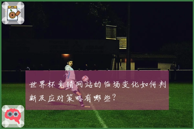 世界杯竞猜网站的临场变化如何判断及应对策略有哪些？